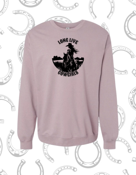 Bluza z nadrukiem Long Live Cowgirls Bluza z nadrukiem Long Live Cowgirls