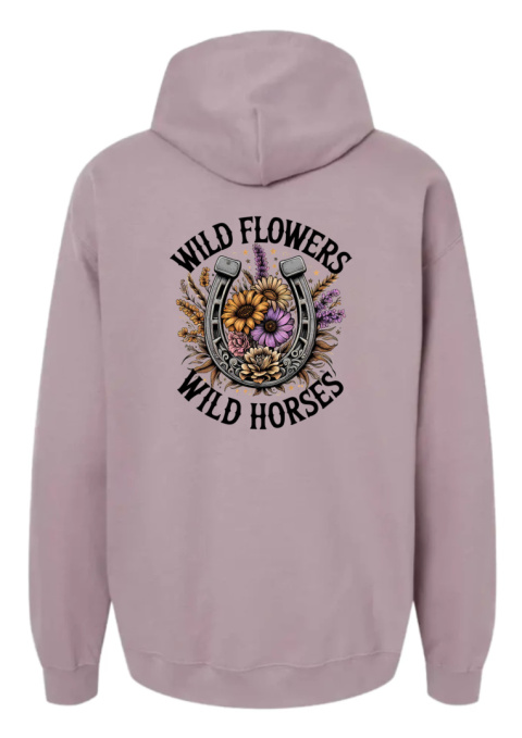 Bluza z nadrukiem Wild Flowers Wild Horses Bluza z nadrukiem Wild Flowers Wild Horses