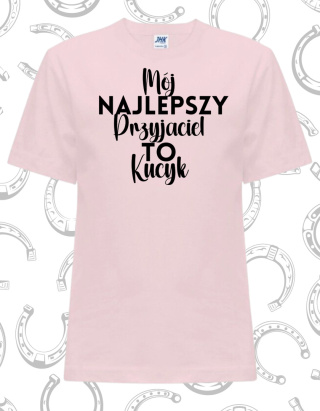 Koszulka Mój najlepszy przyjaciel to kucyk