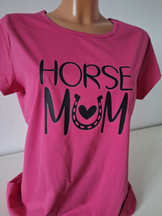 Koszulka Horse Mum - Nadanie 24h - Rozmiar L