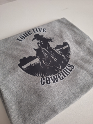 Koszulka Long live cowgirls - Nadanie 24h - Rozmiar M