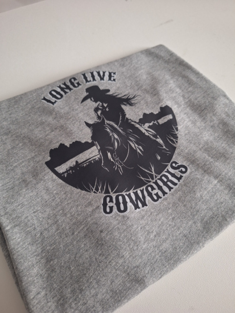 Koszulka Long live cowgirls - Nadanie 24h - Rozmiar M Koszulka Long live cowgirls - Nadanie 24h - Rozmiar M