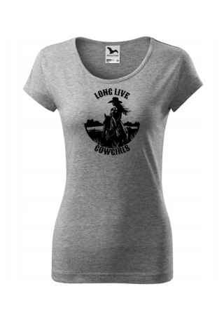 Koszulka Long live cowgirls - Nadanie 24h - Rozmiar M