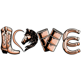 Koszulka Love Western