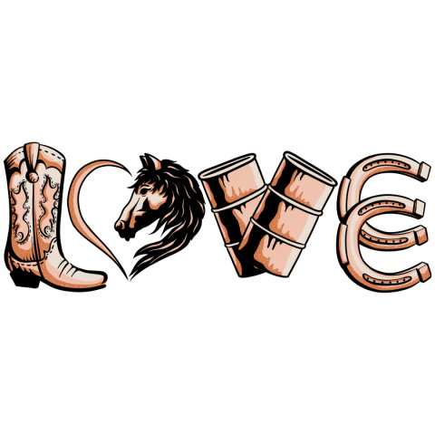 Koszulka Love Western Koszulka Love Western
