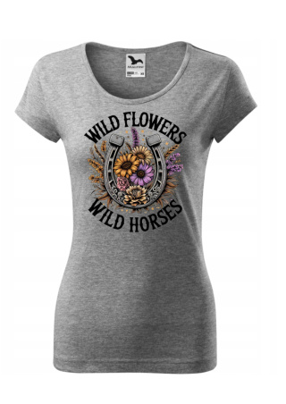 Koszulka Wild Flowers Wild Horses