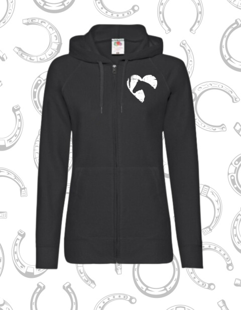 Lekka bluza rozpinana damska Horse in Heart