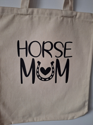 Torba bawełniana Horse Mum - Nadanie 24h
